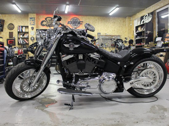 BigTwin Проект от Smola Choppers – Harley Davidson Fat Boy 2015 