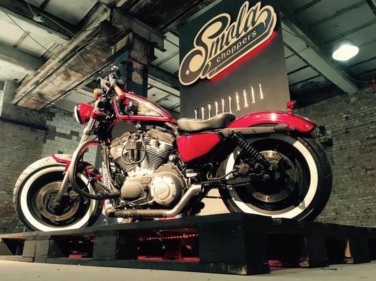 BigTwin Проект от Smola Choppers – Harley Davidson Sportster XL 883 (for my wife) 