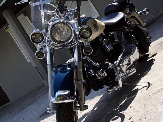 BigTwin Прект от BigTwin Repair Garage  (feat. Smola Choppers)  - Harley Davidson Heritage Softail 2004 