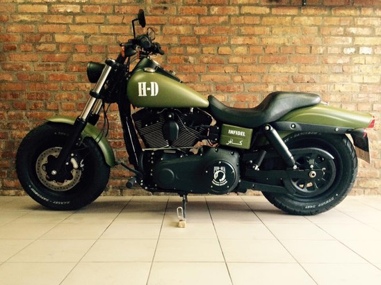 BigTwin Проект от Smola Choppers - Harley-Davidson Fat-Bob -Infidel 