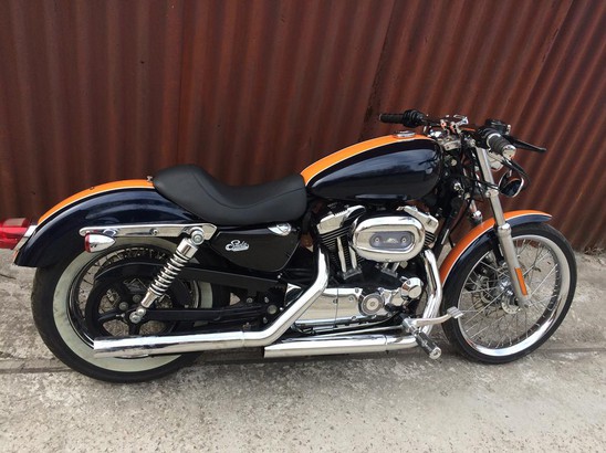 BigTwin Проект от Smola Choppers - Harley Davidson Sportster XL1200 