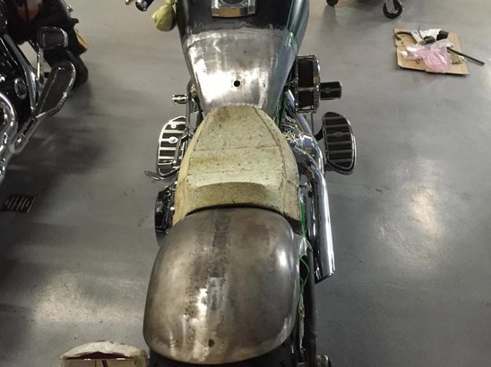 BigTwin Процесс создания кастома на базе Softail Fat Boy 2014 