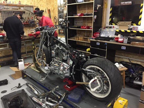 BigTwin Рабочие будни мастерской 