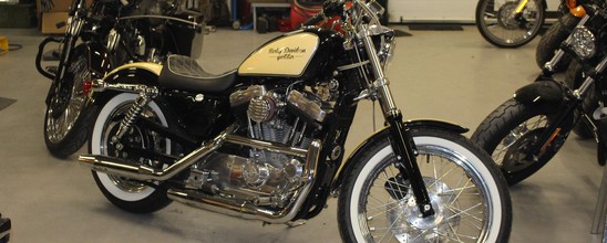 BigTwin После пожара Sportster 883 Hugger, 1999 г.в. Восстановление после пожара Sportster 883 Hugger, 1999 г.в.