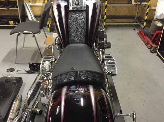 BigTwin Процесс создания кастома на базе Softail Fat Boy 2014 
