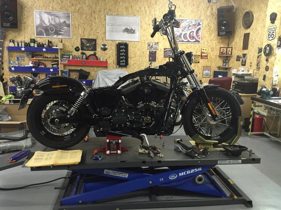 BigTwin Замена распредвалов на Harley Davidson Dyna Street Bob 2014 