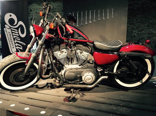 BigTwin Проект от Smola Choppers – Harley Davidson Sportster XL 883 (for my wife) 