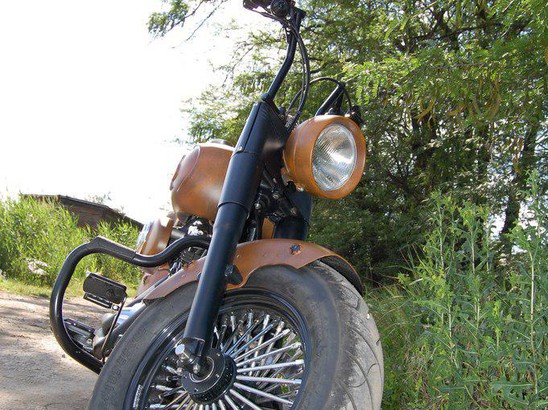 BigTwin Проект от Smola Choppers - Harley Davidson Softail FatBoy 2004 