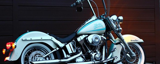 BigTwin Repair Gatage  Проект от Smola Choppers - Harley Davidson Softail Heritage 2006