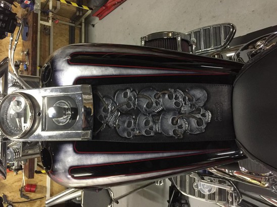 BigTwin Процесс создания кастома на базе Softail Fat Boy 2014 